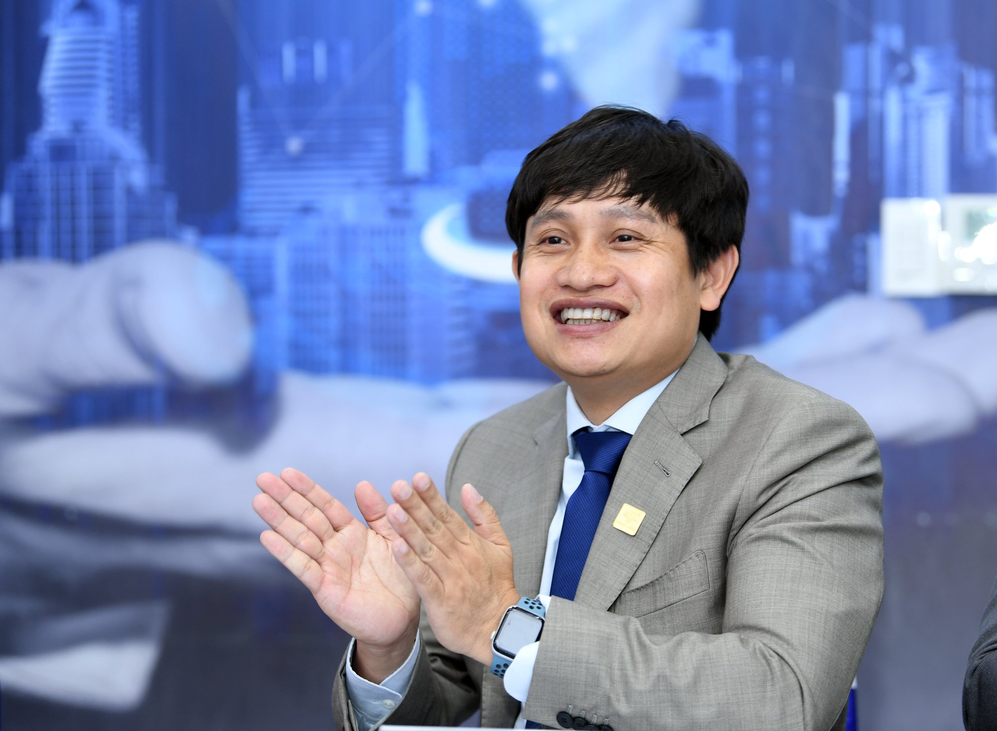 Ông Hoàng Mai Chung - Chủ tịch Công ty Cổ phần Tập đoàn Meey Land chia sẻ về mục tiêu và quyết tâm của doanh nghiệp khi chuẩn hóa hệ thống quản lý chất lượng và an toàn thông tin