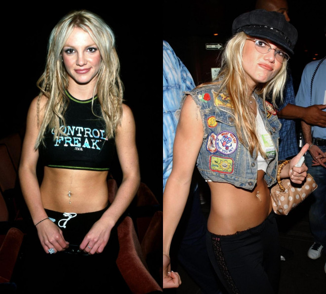 Britney Spears Giới trẻ “phát sốt” với sự trở lại của xu hướng Y2K