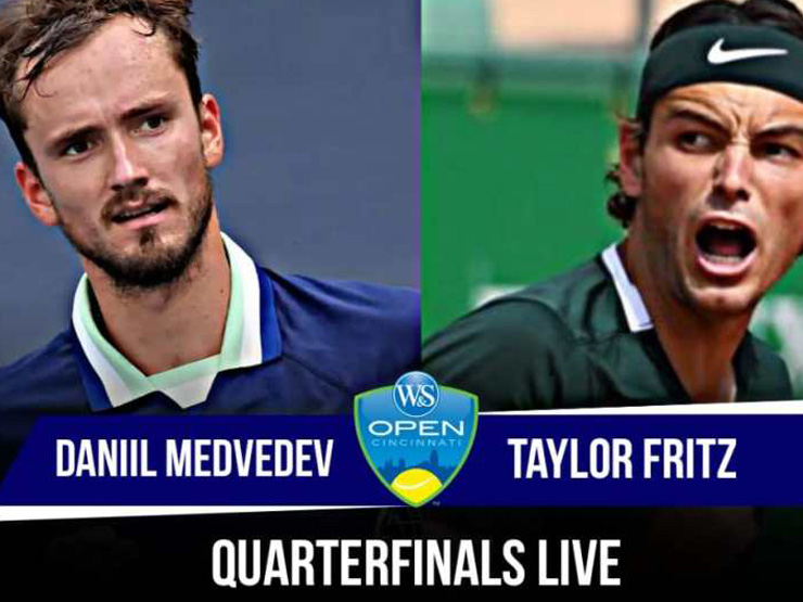 Video tennis Medvedev - Fritz: Vượt khó đúng lúc, đẳng cấp số 1 (Tứ kết Cincinnati Open)