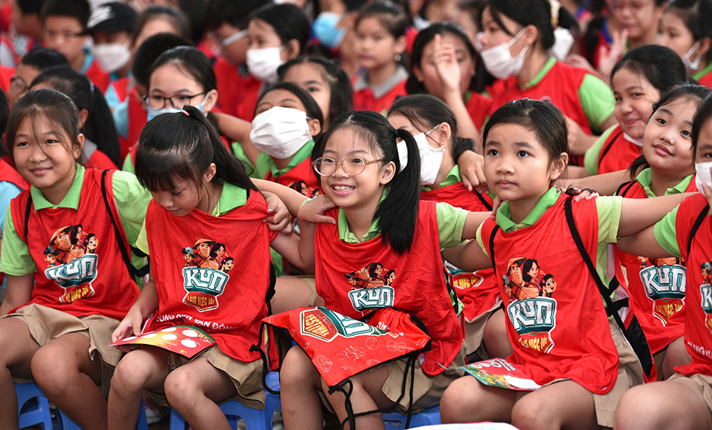 1.800 thiếu nhi từ khắp cả nước tham dự tổng kết "Cùng Kun làm việc tốt mỗi ngày" - 3