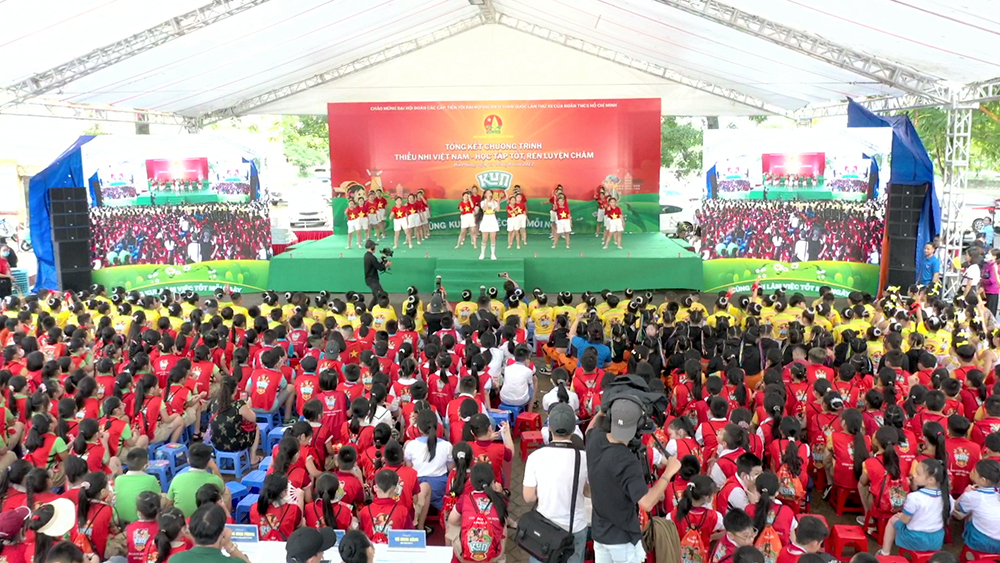 1.800 thiếu nhi từ khắp cả nước tham dự tổng kết "Cùng Kun làm việc tốt mỗi ngày" - 6