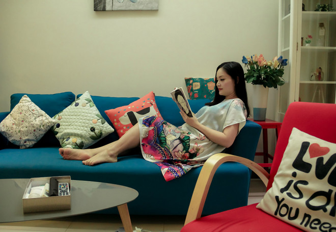 Căn hộ Lan Phương nằm tại một
chung cư cao cấp ở quận Tân Bình, TP.HCM. 