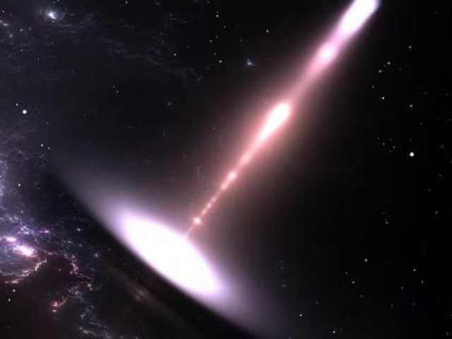 Lần đầu phát hiện siêu lỗ đen bắn ra thứ lớn gấp 50 lần thiên hà của nó