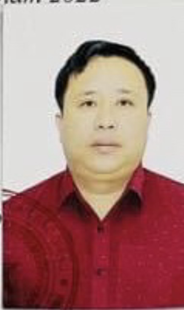 Chân dung đối tượng Đinh Hữu Hải được đính kèm trong thông báo truy tìm người.