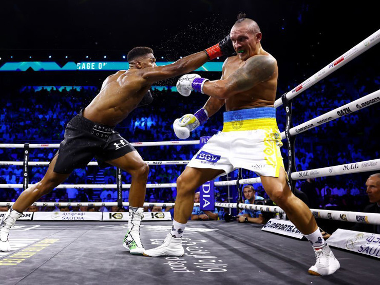 Thể thao - Đại chiến boxing Oleksandr Usyk - Joshua: So kè nghẹt thở, bản lĩnh nhà vô địch