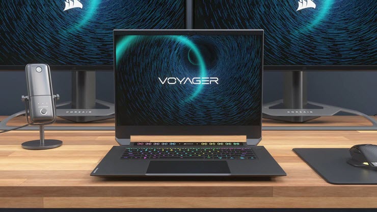 Laptop chơi game đa năng đầu tiên của Corsair, Voyager a1600.