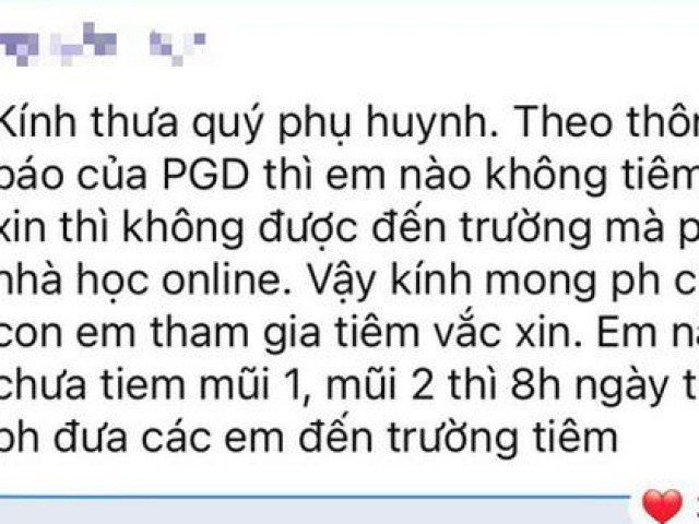 Giáo dục - du học - Nha Trang: Học sinh tiểu học không tiêm ngừa COVID-19 thì phải học trực tuyến