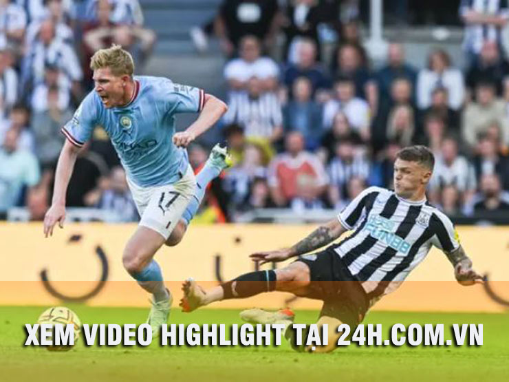 Video bóng đá Newcastle - Man City: Rượt đuổi 6 bàn, thoát hiểm ngoạn mục (Xem video highlight tại 24h.com.vn)