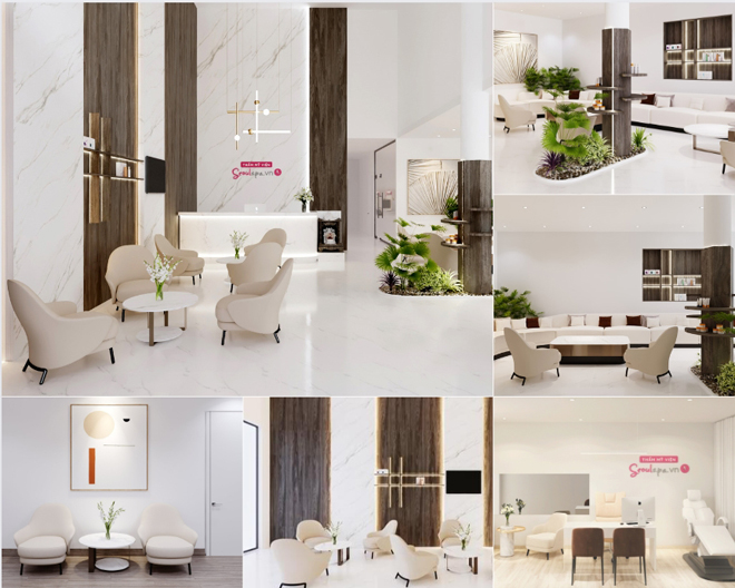 Không gian hiện đại, khang trang tại SeoulSpa.Vn Gia Nghĩa