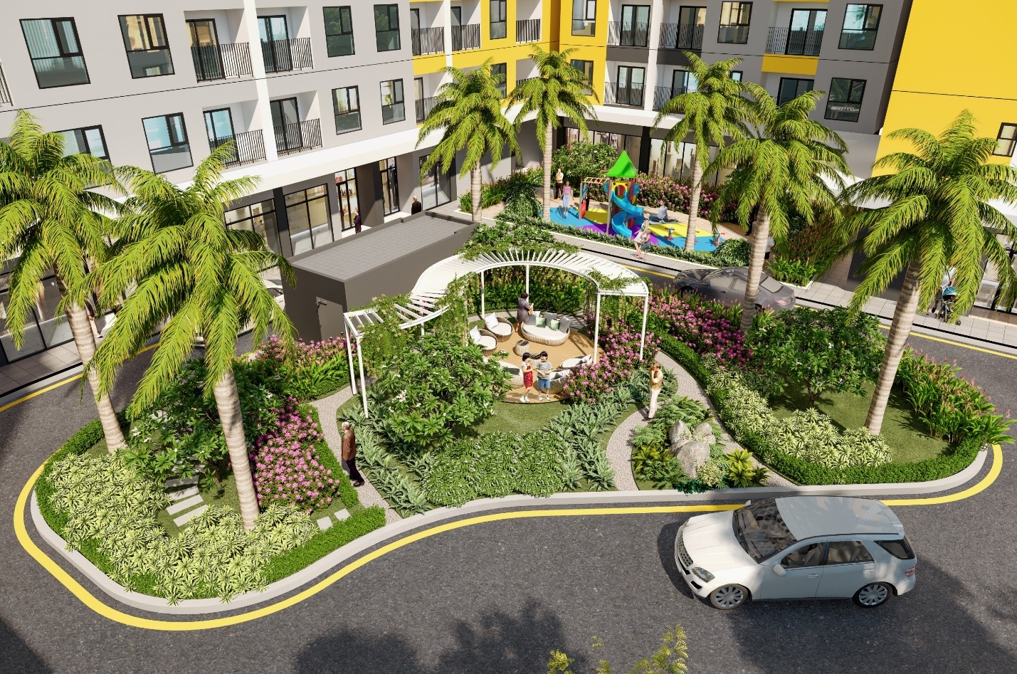 Chỉ với 1,75 tỷ đồng, khách hàng đã sở hữu một tổ ấm rộng rãi, tiện nghi đủ đầy tại tháp Green Topaz trong khu Phức hợp Bcons City