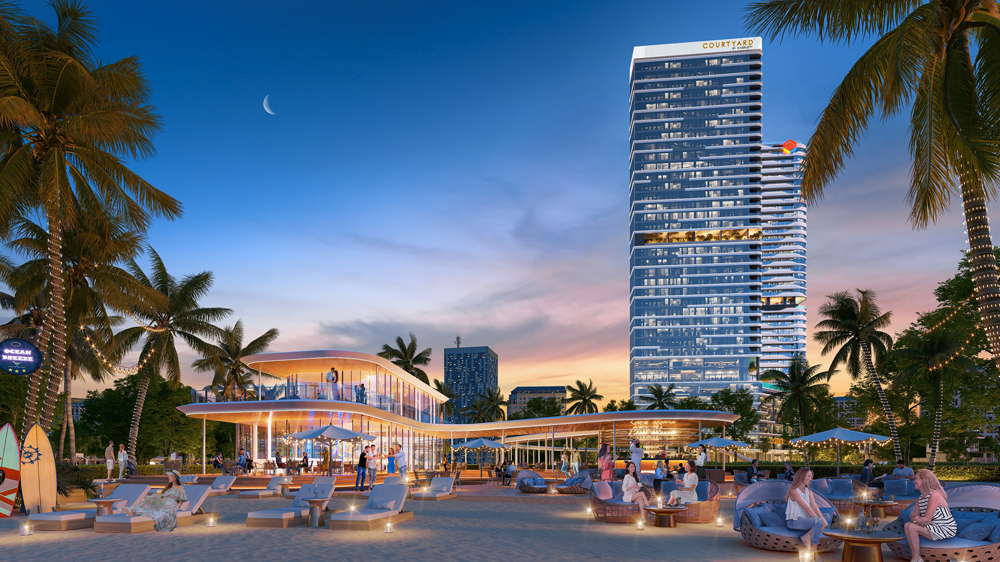 Cadia Quy Nhon thu hút du khách với đường hầm kết nối biển với clubhouse độc đáo