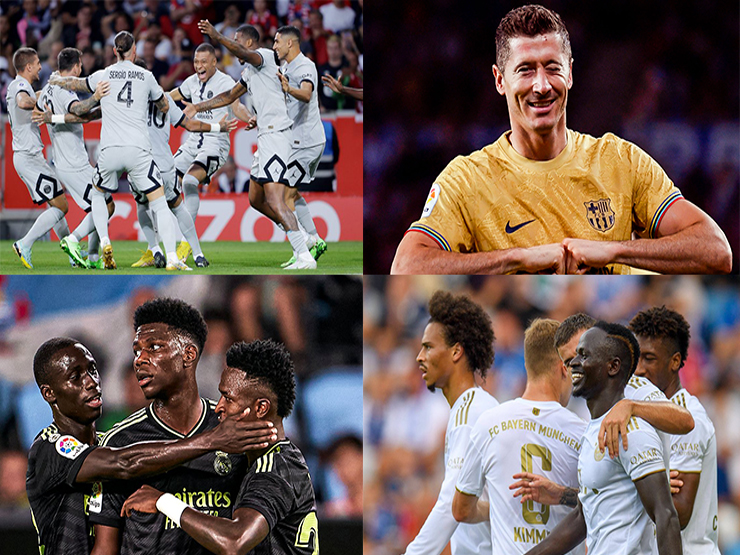 Bóng đá - Châu Âu đón "mưa" bàn thắng: PSG - Bayern "hủy diệt" 7 bàn, Real - Barca đại thắng
