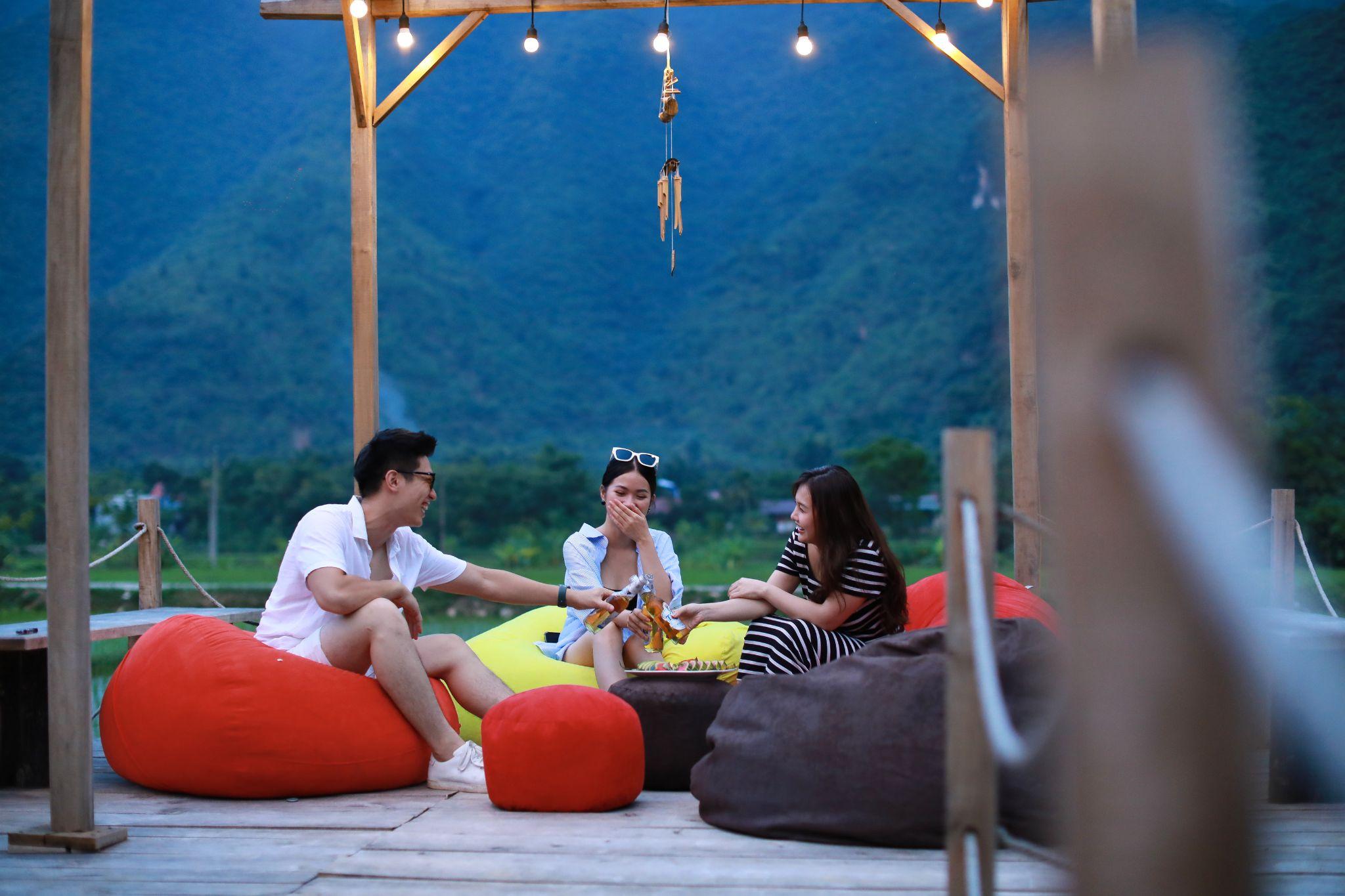 Một góc chill của Sol Bungalows Resort