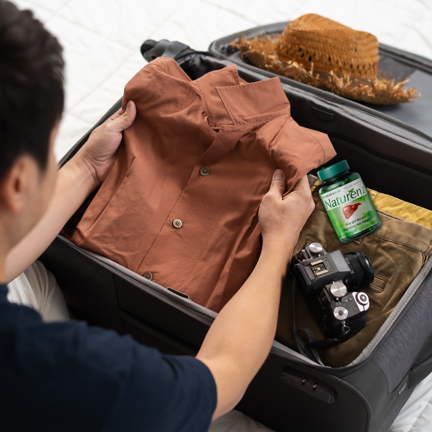 Bảo vệ gan trước tác hại của rượu bia, đừng quên Naturenz.