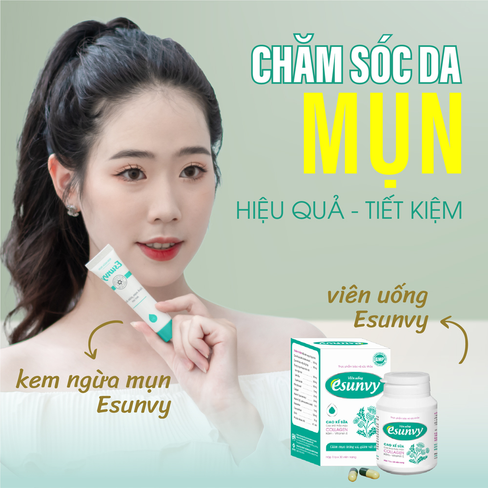 Da khỏe sống trẻ cùng Esunvy