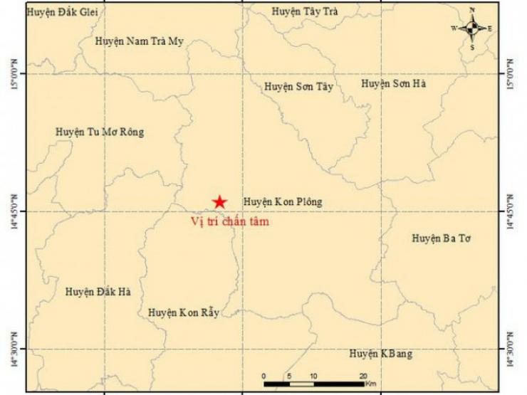 2 trận động đất ”rất lớn” ở Kon Tum, Quảng Nam và Đà Nẵng rung lắc, dân bỏ chạy khỏi nhà