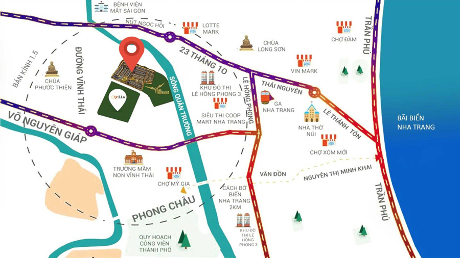 Sở hữu vị trí đắc địa, KVG Mozzadiso lọt vào tầm ngắm giới đầu tư ngay khi có thông tin ra mắt