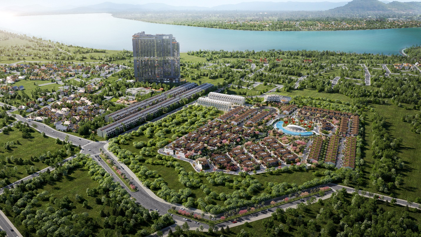 Tổ hợp nghỉ dưỡng khoáng nóng 5 sao Trung tâm Vùng Thủ đô Wyndham Lynn Times Thanh Thủy