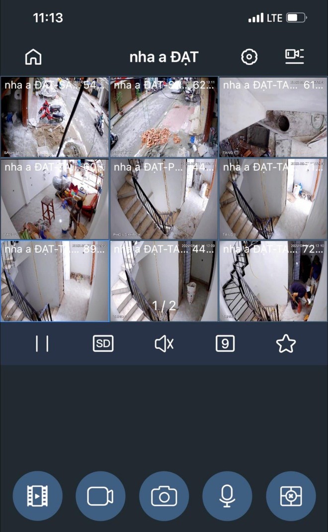 Khắp nơi đều lắp camera đảm bảo an toàn.