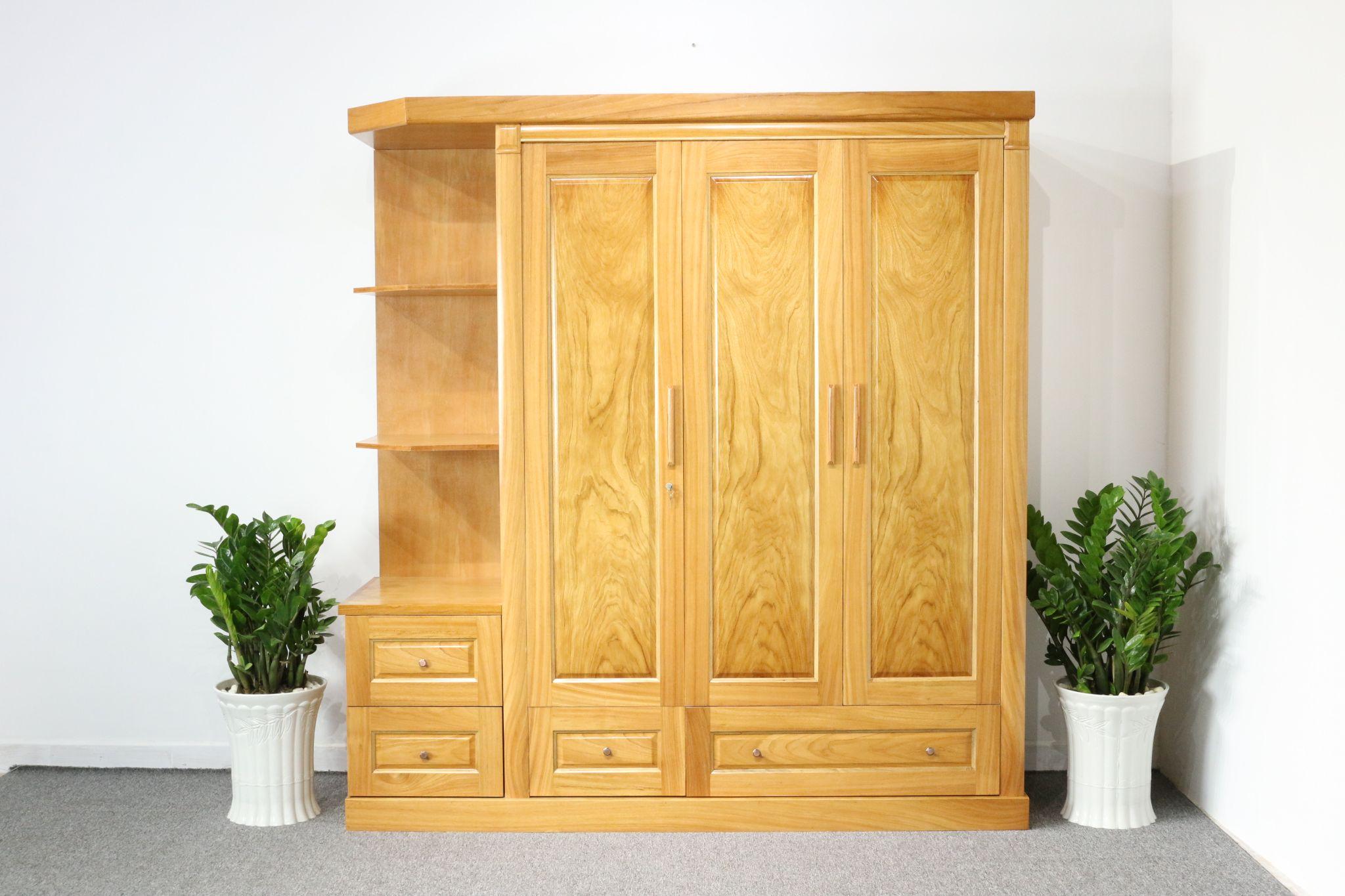 Sắm giường ngủ tủ áo gỗ tự nhiên liền tay, nhận ngay ưu đãi lớn duy nhất 2/9 này! - 3