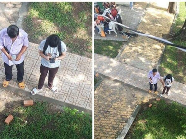 Giáo dục - du học - Nghẹn ngào cảnh người cha đếm từng tờ tiền dúi vội vào tay con trai ngày nhập học