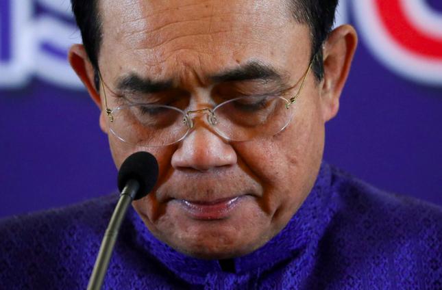 Ông Prayuth Chan-ocha bị đình chỉ chức vụ thủ tướng từ ngày 24/8. (Ảnh: Reuters)