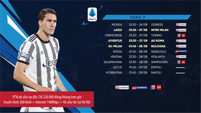 Trận Juventus - AS Roma nóng nhất Serie A, chờ đội nào thắng PSG ở Ligue I - 1