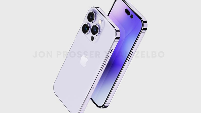 Ảnh concept iPhone 14 Pro.