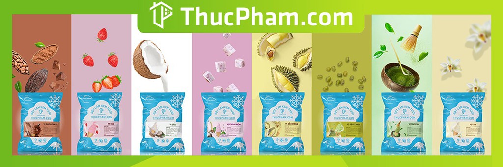 Dòng sản phẩm bột làm kem tươi ThucPham.com