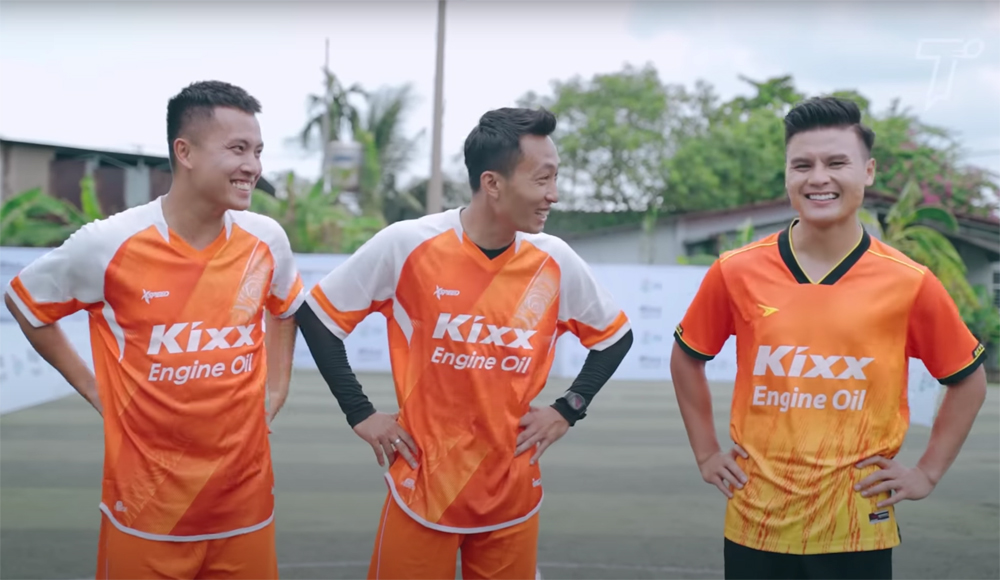 Quang Hải và hai khách mời thể hiện “50 trạng thái cảm xúc” đầy thú vị trong Kixx Challenge mùa 2