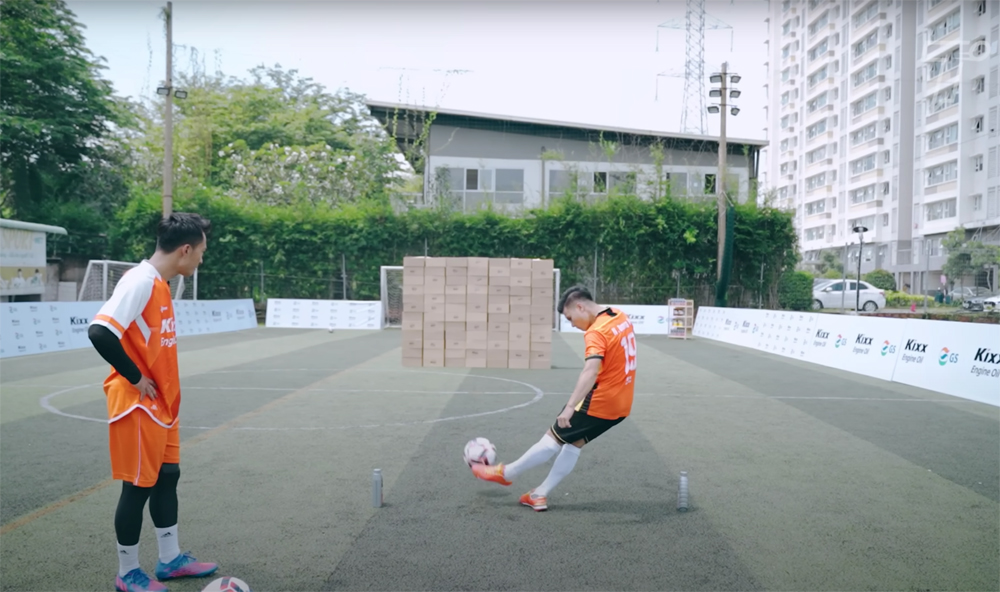 Quang Hải và thương hiệu Kixx cùng chia sẻ sự tương đồng về nỗ lực bền bỉ để hoàn thiện bản thân