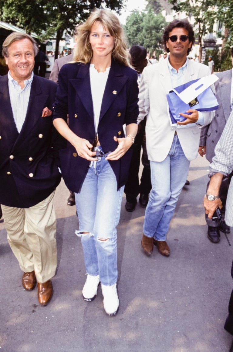 Với Alain Fitoussi tại Roland-Garros năm 1993.