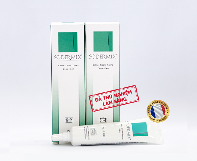 Kem bôi Sodermix chuyên biệt cho viêm da cơ địa của Pháp