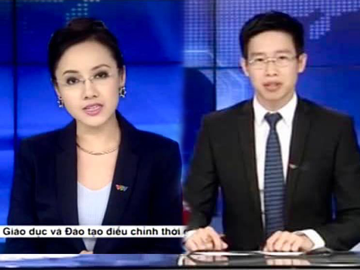 Giải trí - BTV Hoài Anh nhớ về bạn dẫn đặc biệt "đi chân đất" dẫn Thời sự 19h