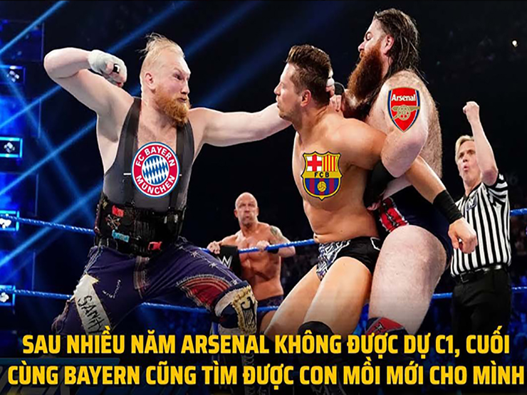 Ảnh chế: Chia bảng cúp C1, Barcelona lại đụng độ ”cơn ác mộng”