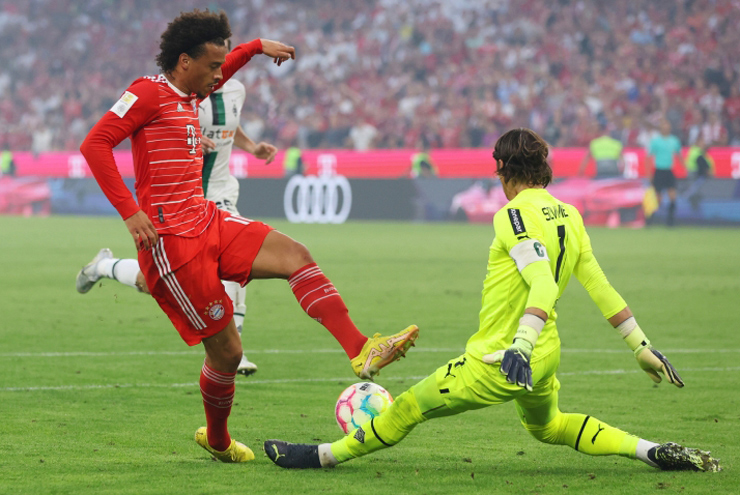 Thủ thành Sommer đã có trận đấu cực kỳ xuất sắc