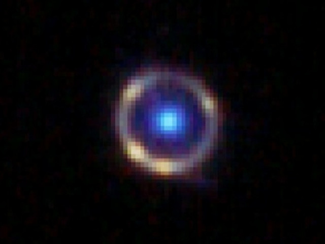 Công nghệ thông tin - Hai thiên hà thẳng hàng Trái Đất, "xuyên không" 12 tỉ năm