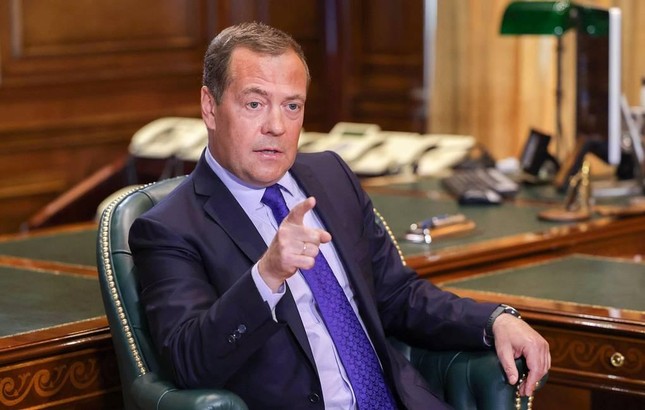 Phó Chủ tịch Hội đồng An ninh Quốc Nga Dmitry Medvedev. Ảnh: Tass