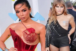 Nhạc - Nữ rocker để lộ một bên ngực trần tại MTV Video Music Awards 2022