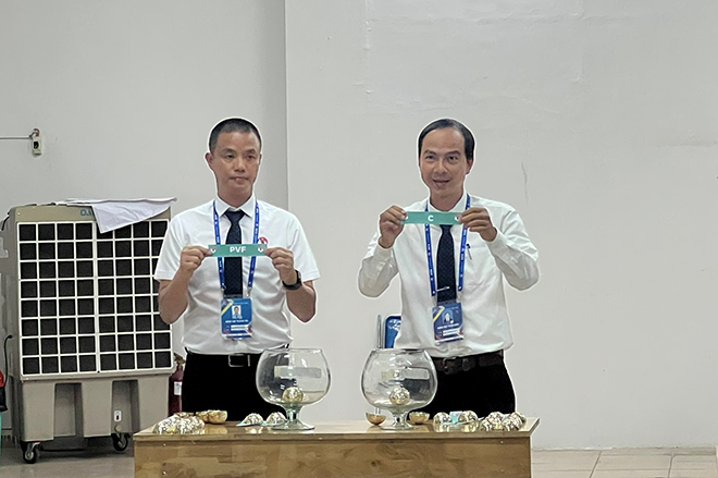 Kết quả bốc thăm chia bảng Vòng chung kết U17 Quốc gia K-Elec 2022 - 1