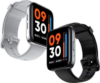 Realme Watch 3 gồm 2 màu basic nhưng lại bắt trend là đen cá tính và xám thanh lịch