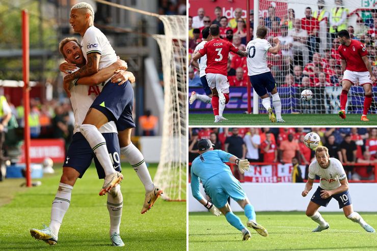 Harry Kane giúp Tottenham đánh bại Nottingham Forest