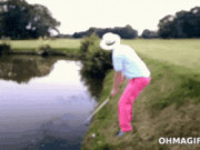 Tranh vui - Những sự cố bi hài trong lúc chơi golf khiến bao người bật cười