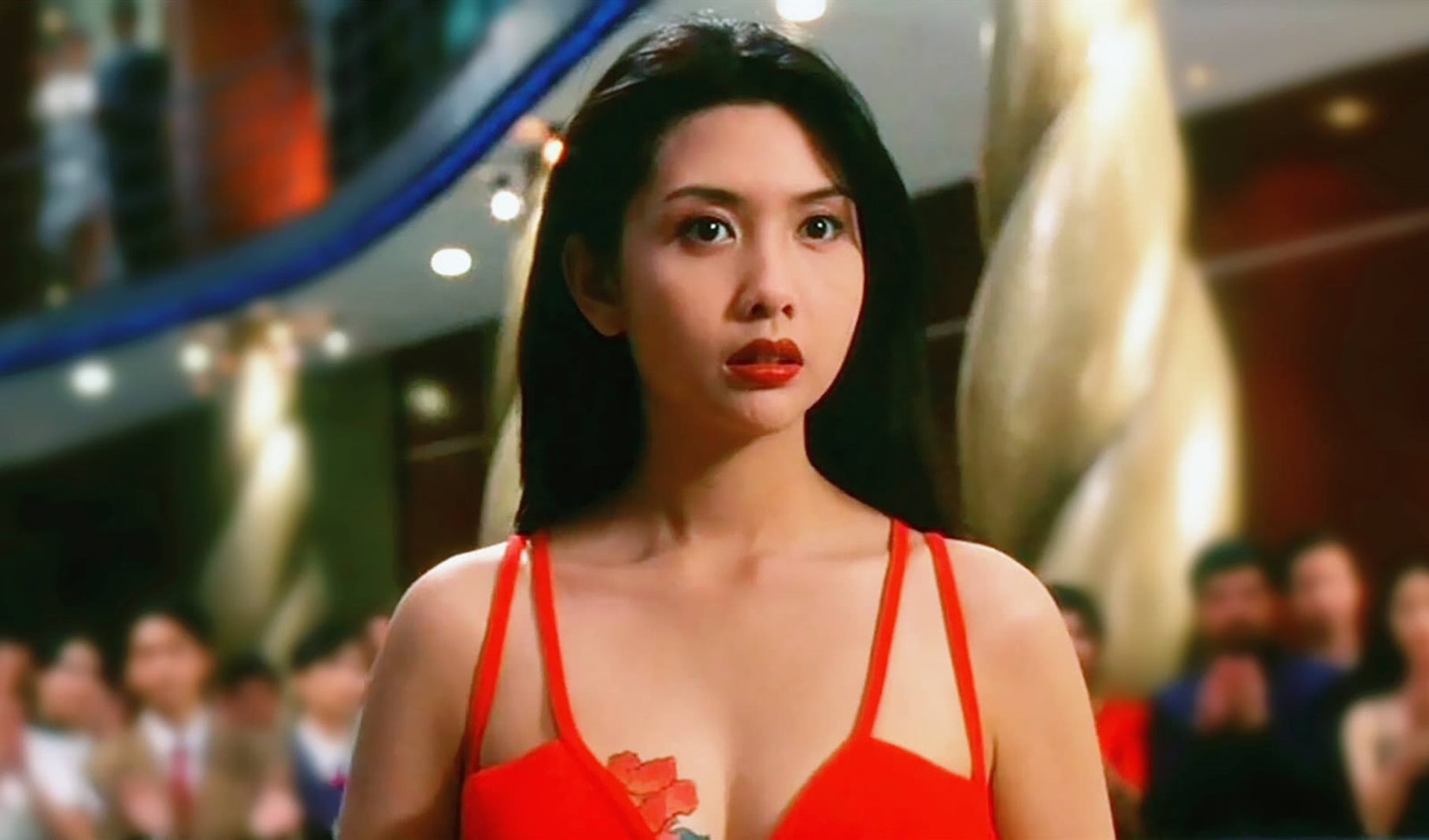 Khâu Thục Trinh là nữ diễn viên Hong Kong xinh đẹp.
