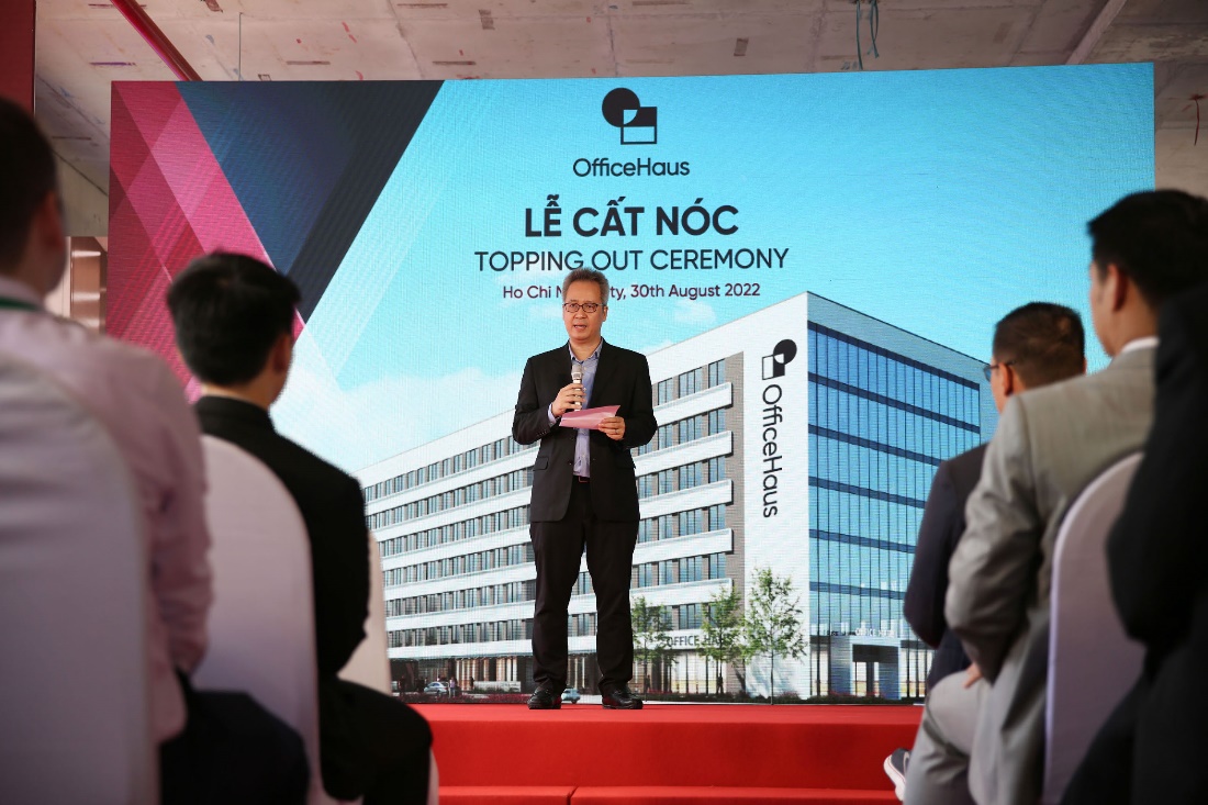 Ông Lê Đăng Vinh - Tổng Giám Đốc của COFICO, nhà thầu chính của dự án