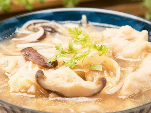 Súp nấm thịt lợn kiểu Đài Loan ngon ngọt bổ dưỡng
