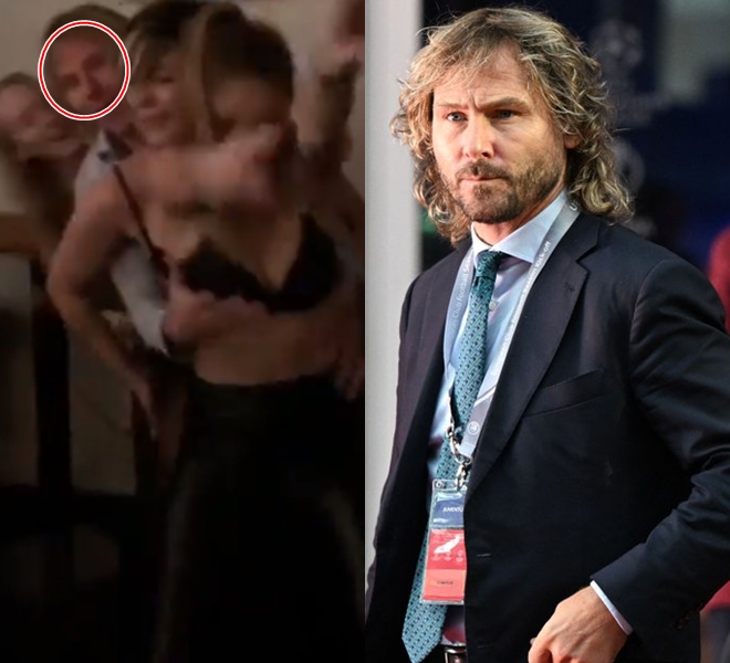 Pavel Nedved lộ clip nhạy cảm với 3 cô gái