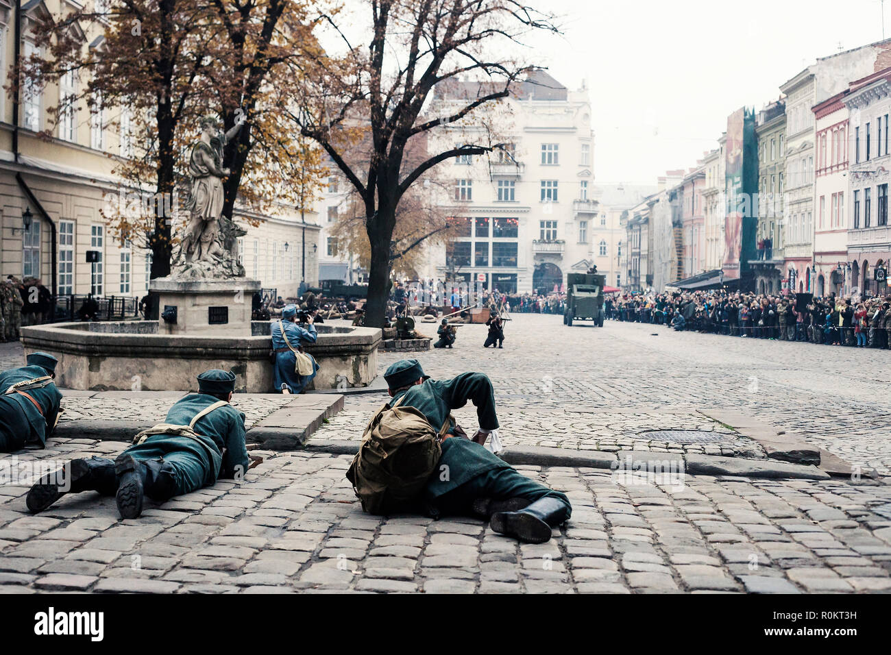 Cuộc chiến Ba Lan - Tây Ukraine đã khiến 25.000 người thiệt mạng. Ảnh minh họa: Alamy