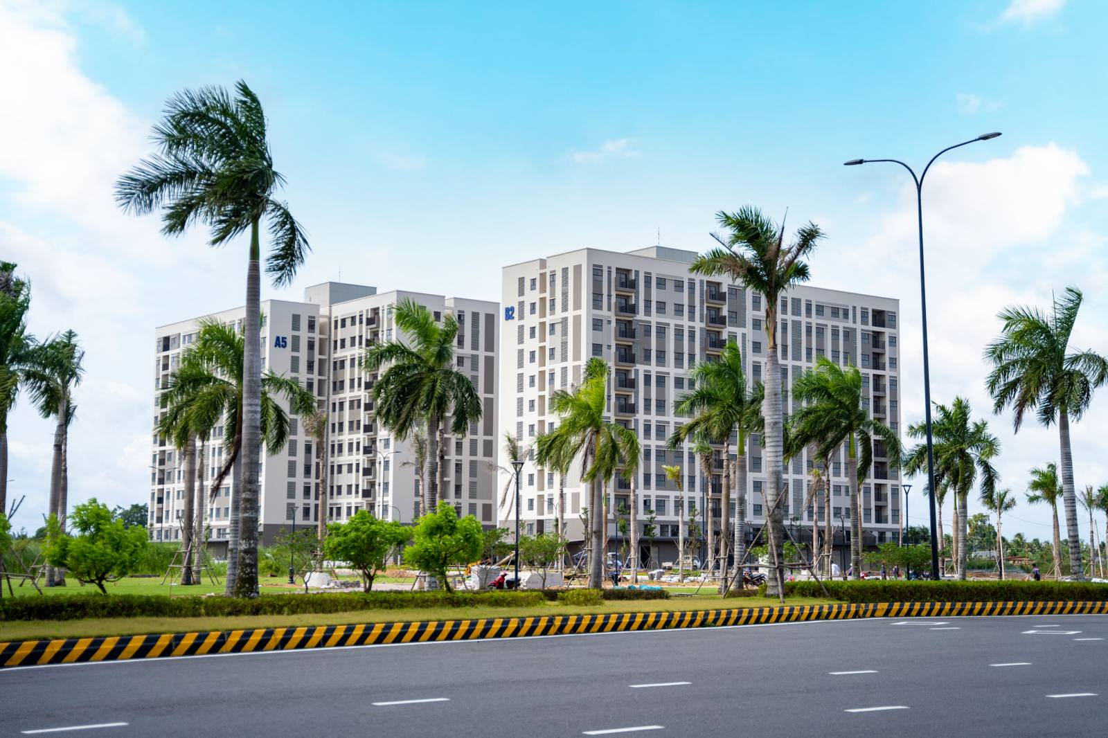 EHome Southgate giai đoạn 1 đã xây dựng hoàn thiện và đang bắt đầu bàn giao cho khách hàng vào ở.