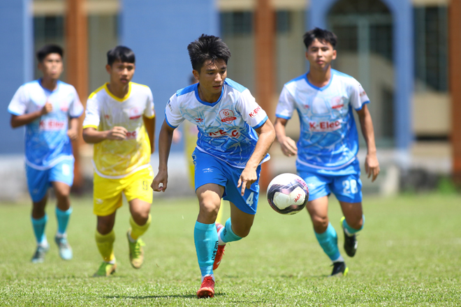 U17 Đồng Tháp tạm dẫn đầu bảng C Vòng chung kết U17 Quốc gia K-Elec 2022 - 2